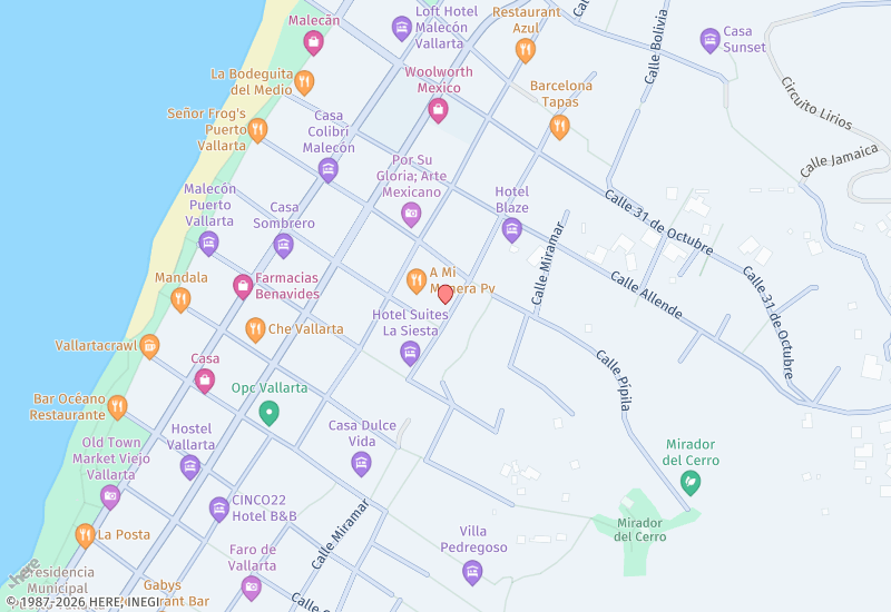  775 MATAMOROS CASA DE LOS SUENOS Location map