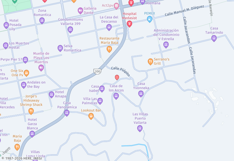 106 CERRADA DEL BOSQUE 18 LOMA DEL SOL Location map