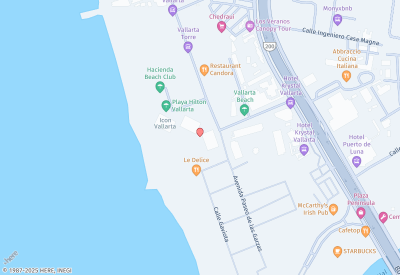 140 Paseo de las Garzas 1-2102 Icon Vallarta,JA Puerto Vallarta Location map