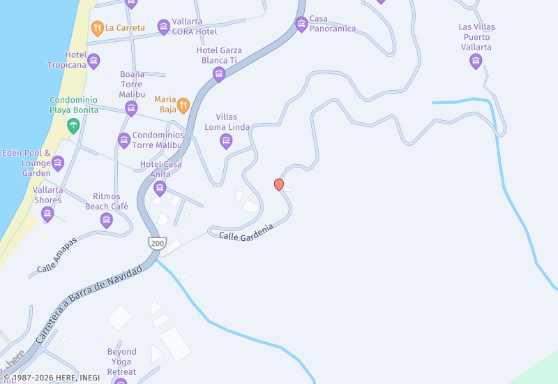 248 Gardenias 801 Avalon 801 Location map