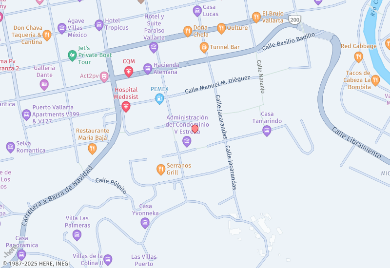 407 Rodolfo Gomez PH1 V. Estrella PH1, JA Mapa de ubicación