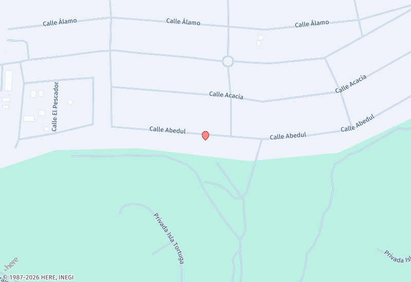 ABEDUL 30 LOS TIGRES Mapa de ubicación