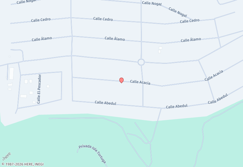 ACACIA 111 LOS TIGRES Mapa de ubicación