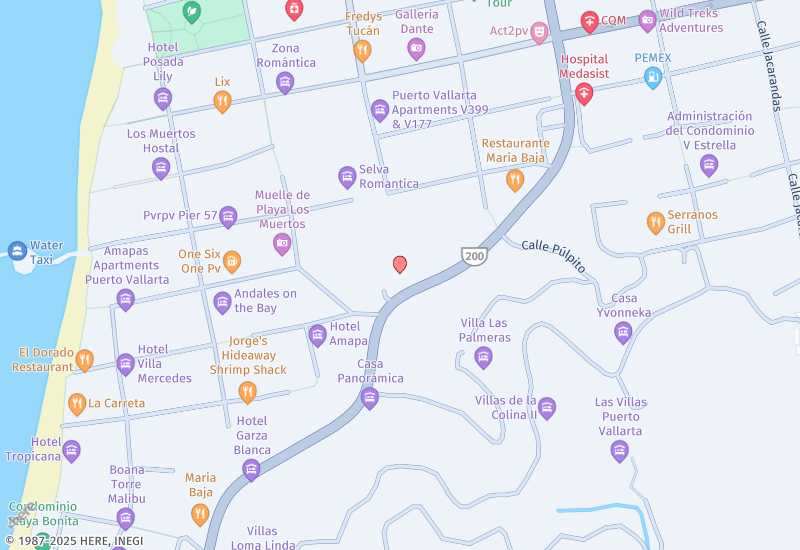 Alborada 1 Location map