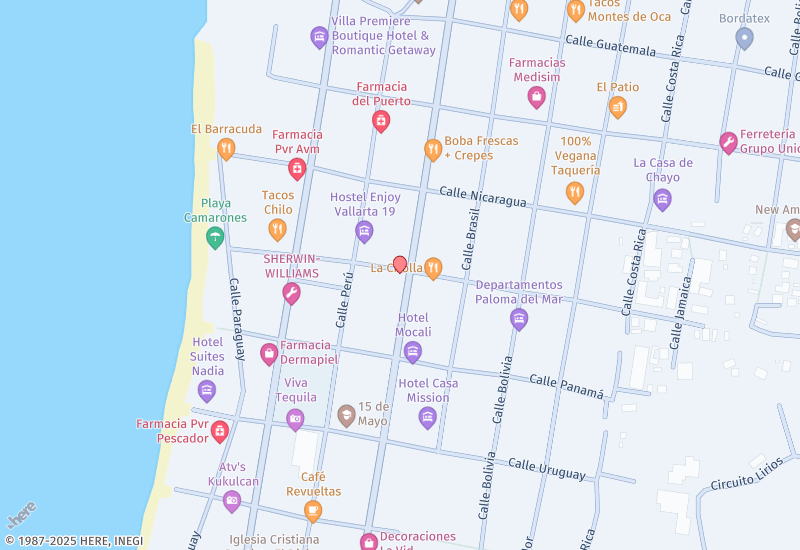 Alero (Unity Living) Mapa de ubicación