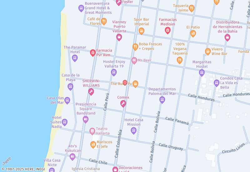 Alero Vallarta Condo #303 Mapa de ubicación