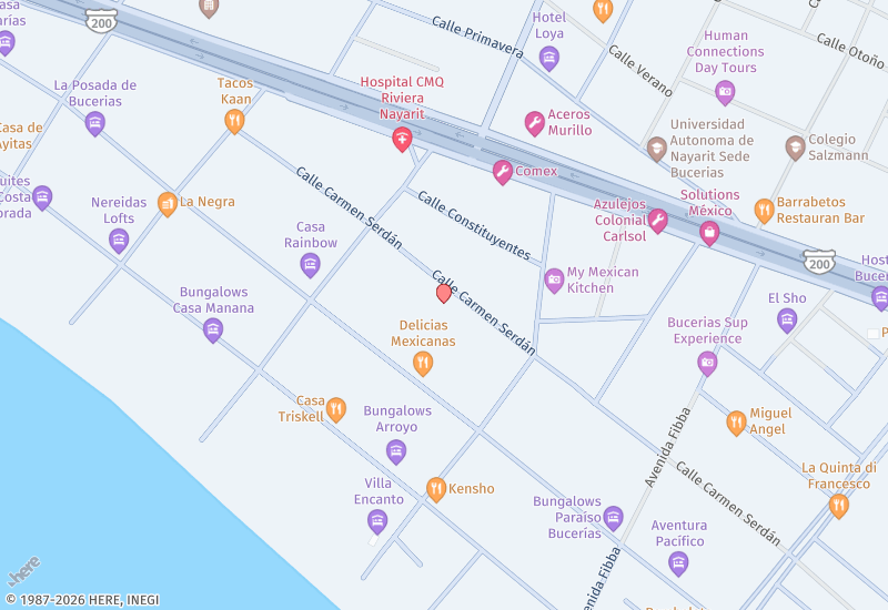Aleta Marina II condo #1 Location map