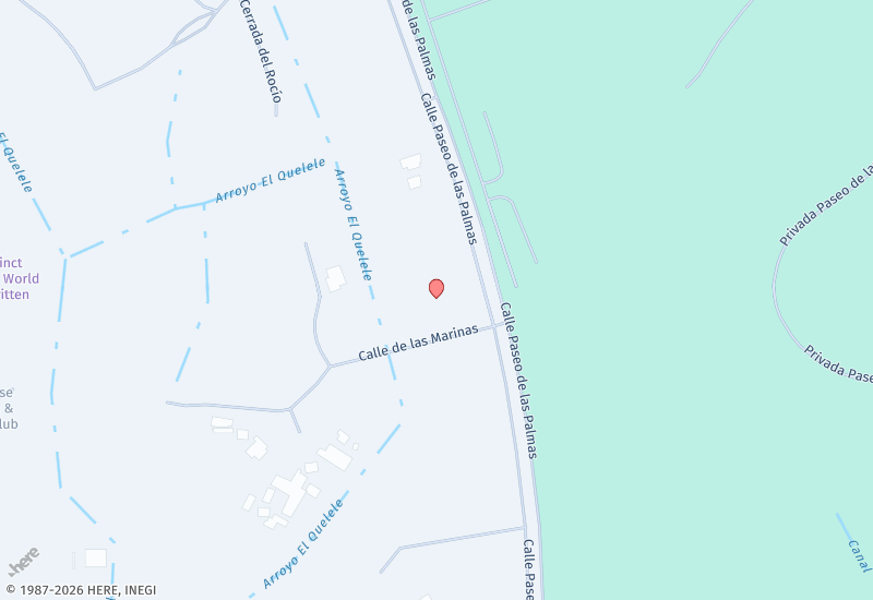 Altamar 403 Mapa de ubicación