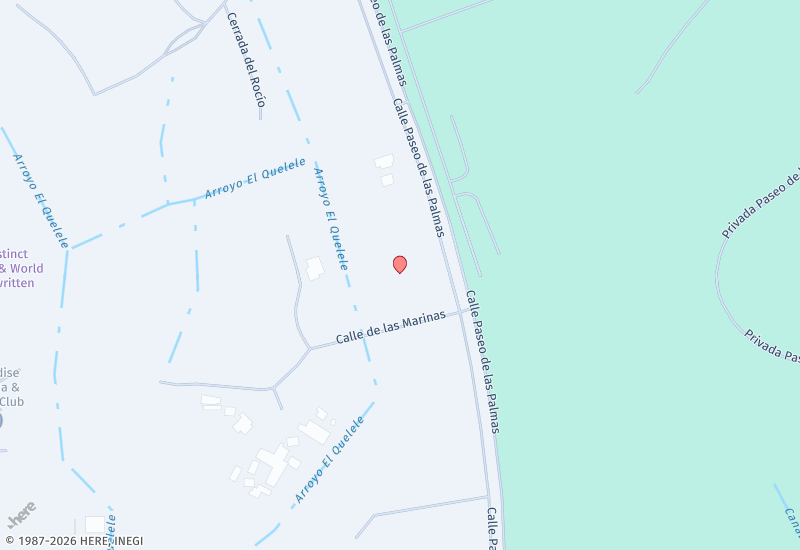 Altamar 403 Mapa de ubicación