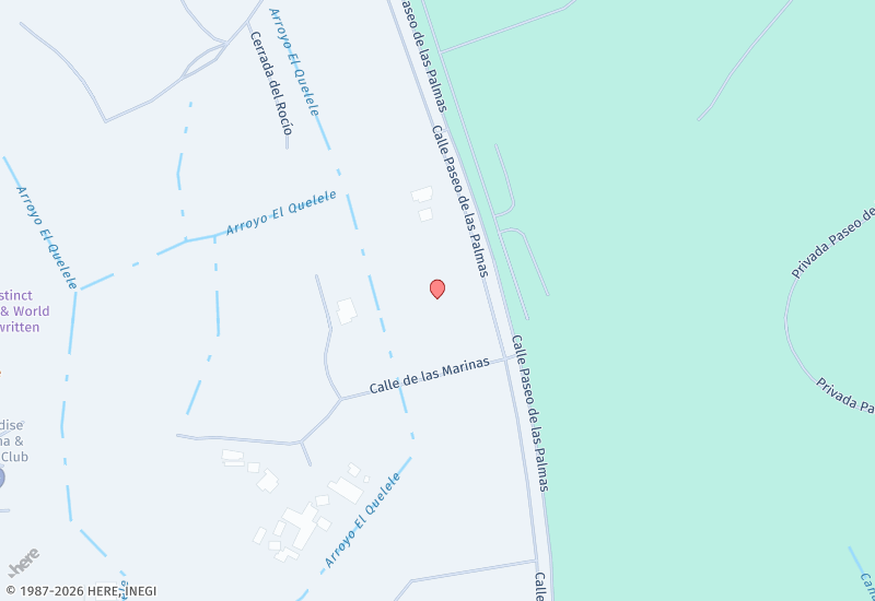 Altamar 417 Mapa de ubicación