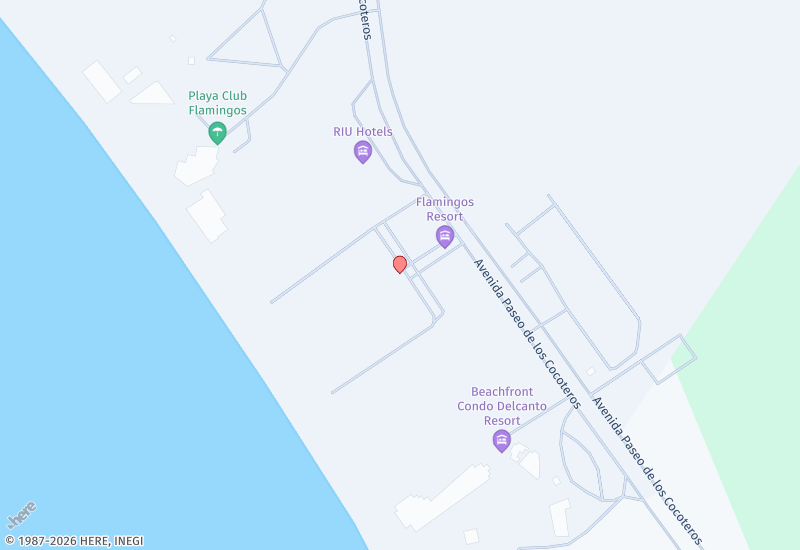 Aria Ocean Location map