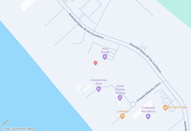 Aria Ocean 254 Location map