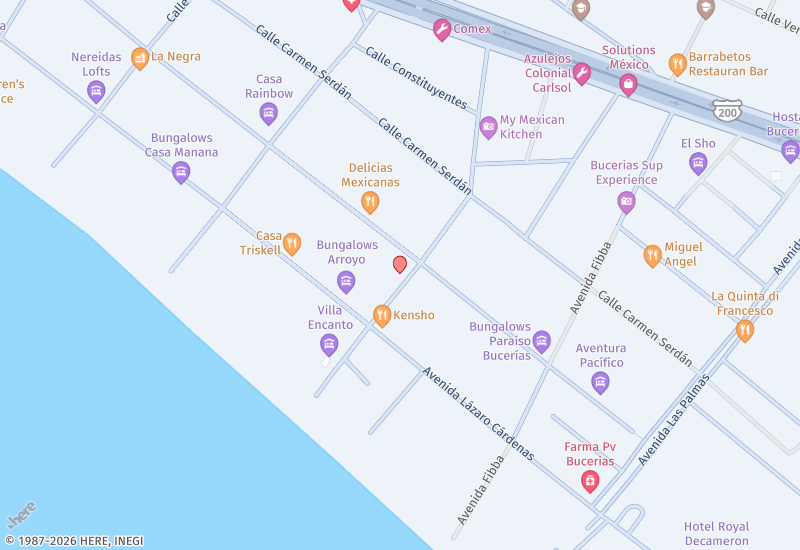 Breeze Bucerias Condo #PB-02 Location map