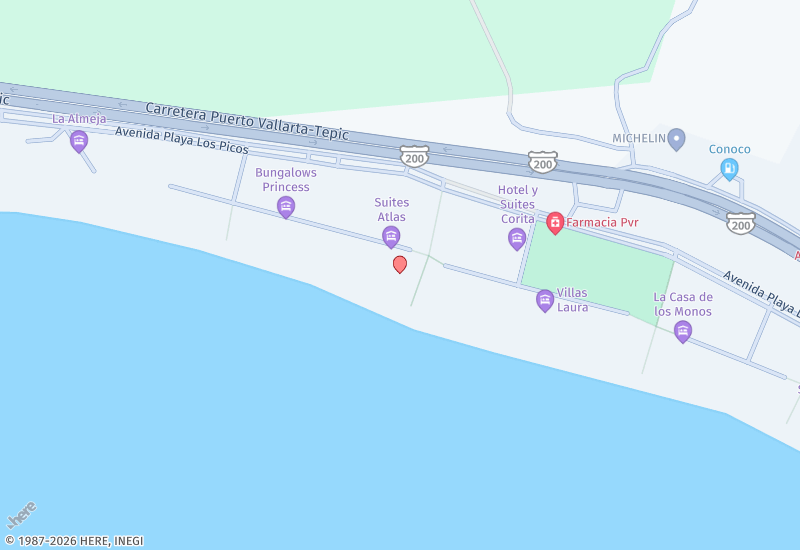 Bucerias Grand 2C Location map