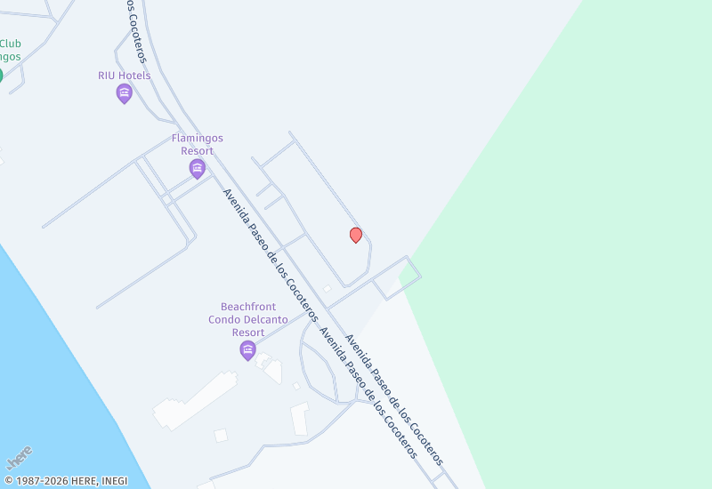 CASA FLAMINGOS 33 Location map