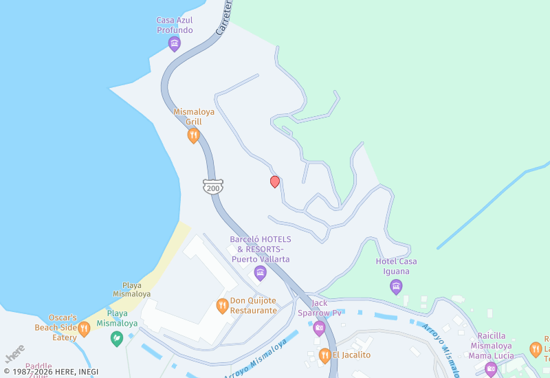 CASA KALISTA Location map