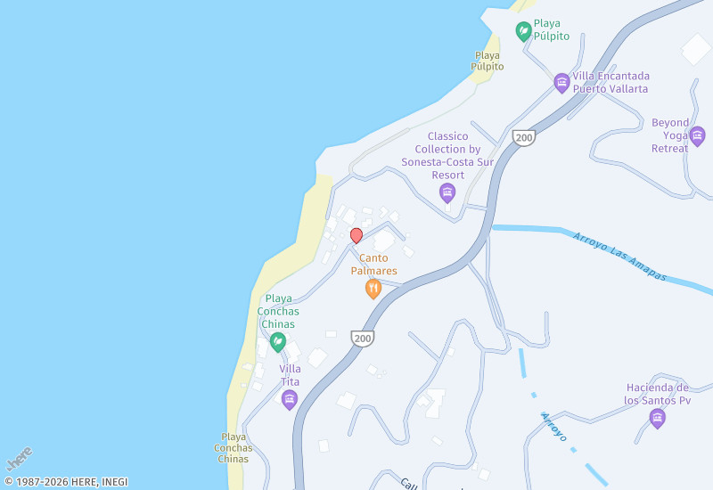 CASA MAKAI Location map