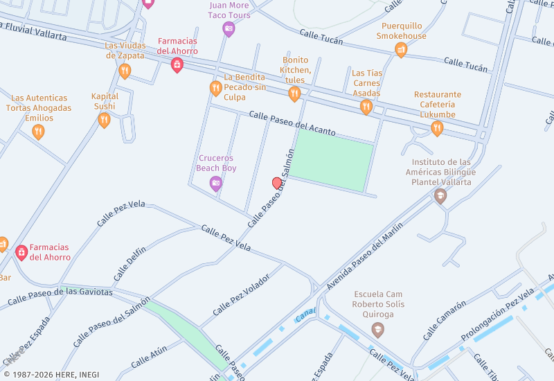 CASA SALMON Location map