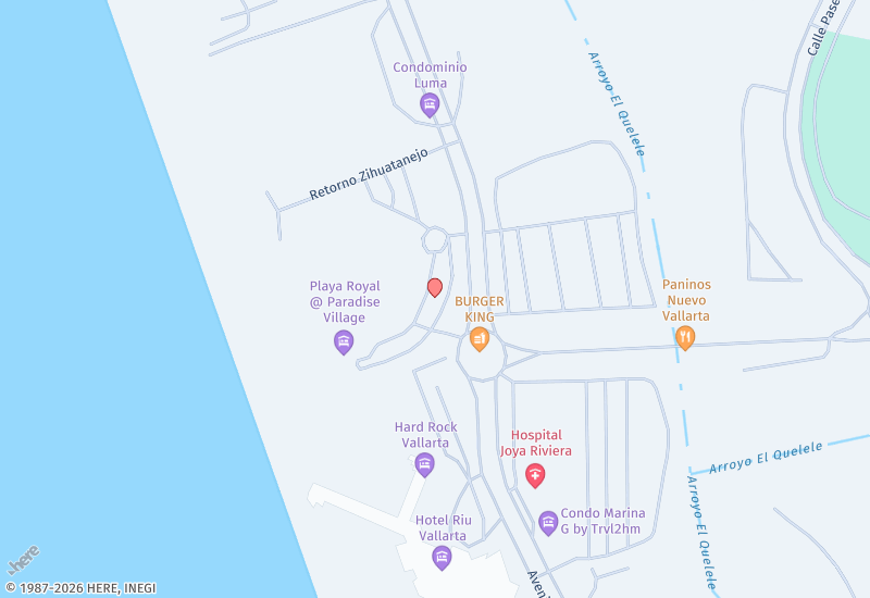 CONDOMINIO PLAYA ROYALE 3107 Mapa de ubicación