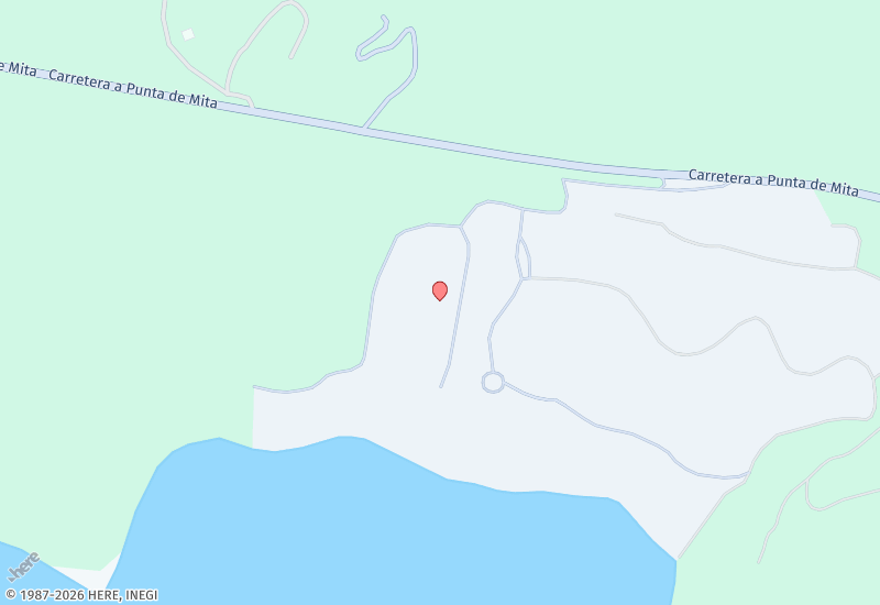 Casa Alta Mapa de ubicación