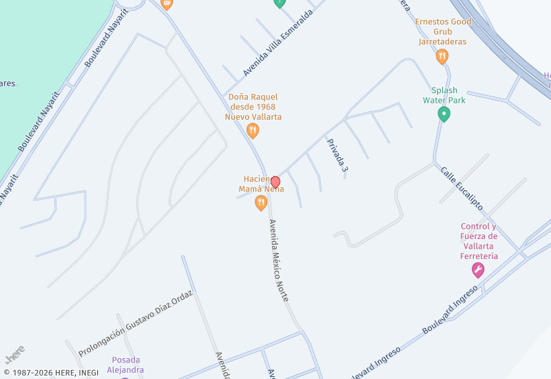 Casa Azulejos 3 Mapa de ubicación