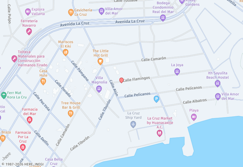 Casa Bella Rosa Mapa de ubicación