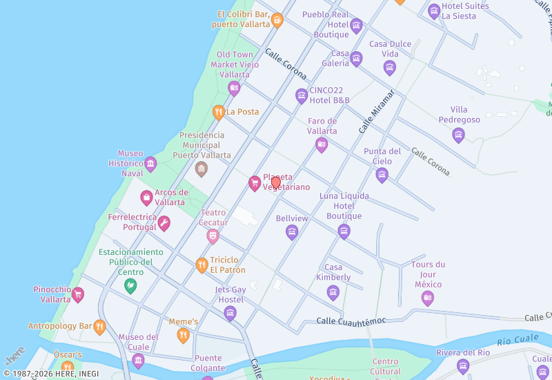 Casa Blanco Location map