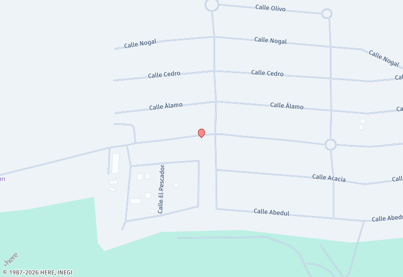 Casa CIPRES#203 Mapa de ubicación