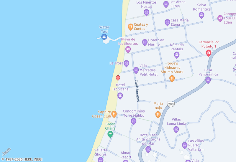Casa Colette Mapa de ubicación
