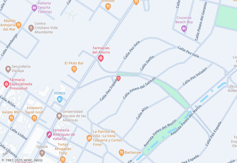 Casa Ferrari Mapa de ubicación