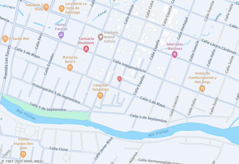 Casa Flor Dalia Location map