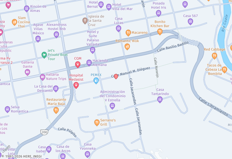 Casa Guayaba Location map