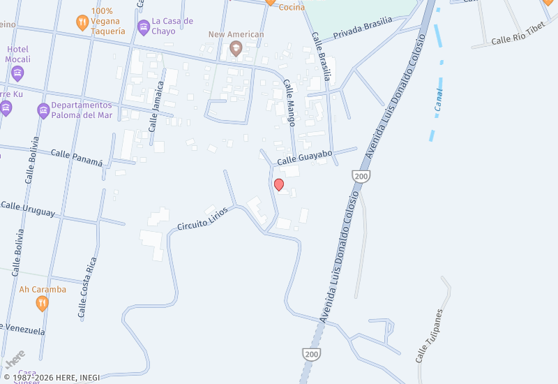 Casa Lety Mapa de ubicación