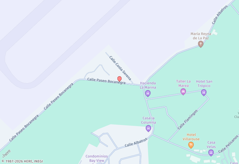 Casa Lirios de la Paz Mapa de ubicación