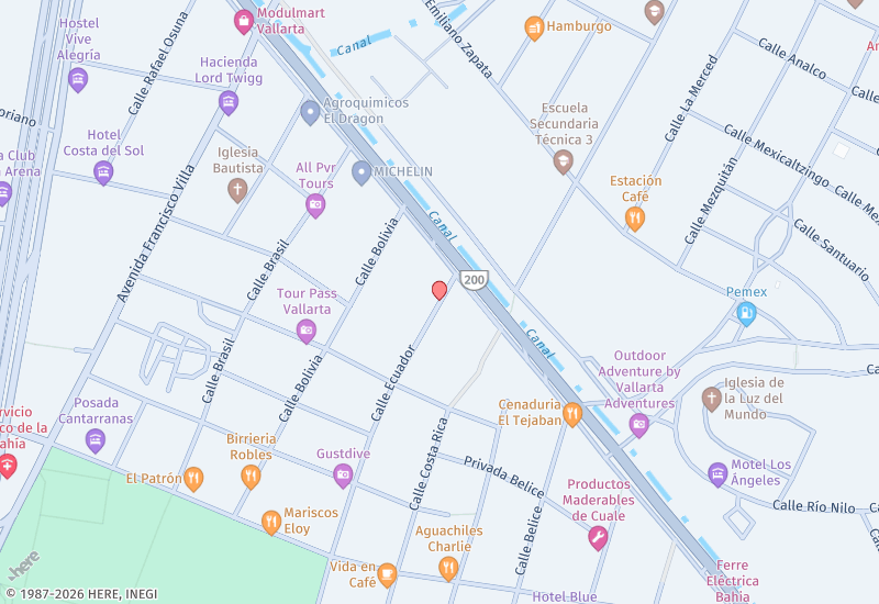 Casa Margarita  Mapa de ubicación