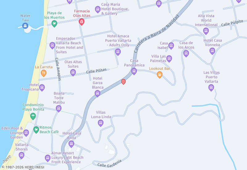 Casa Panoramica Location map