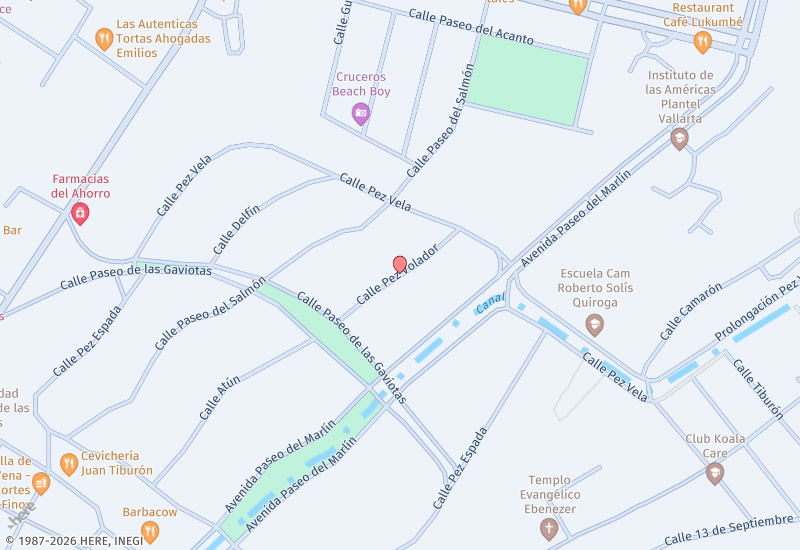 Casa Paris Mapa de ubicación