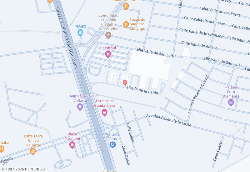 Casa Pathy Villas de Banderas 11 Mapa de ubicación