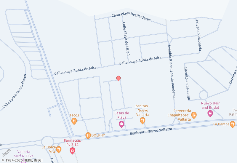 Casa Real Mapa de ubicación