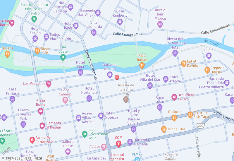 Casa Romantika (Condomex) Location map