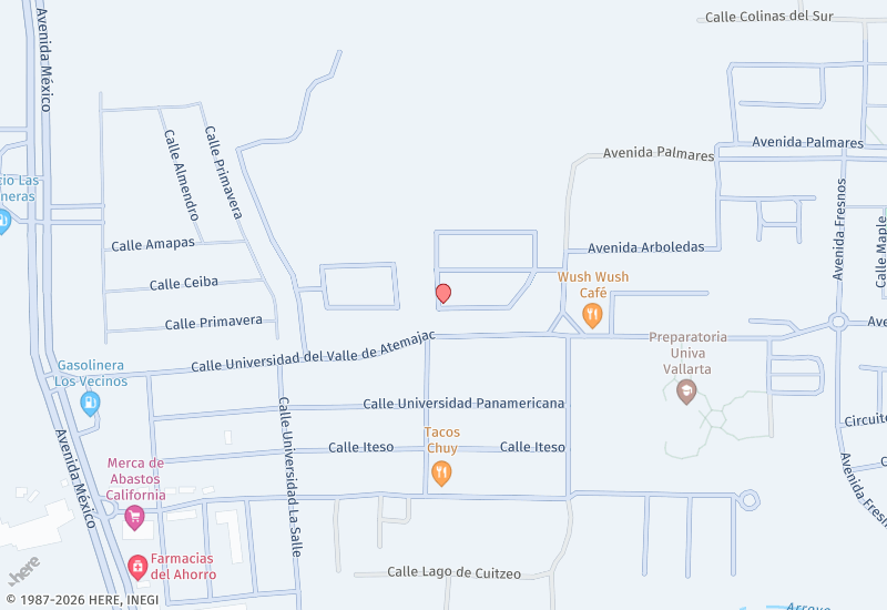 Casa Rose  Mapa de ubicación