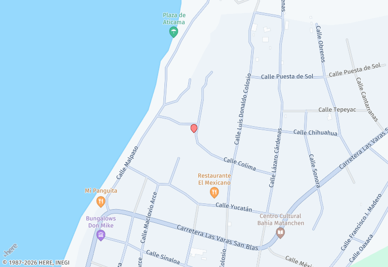 Casa Veinte Location map