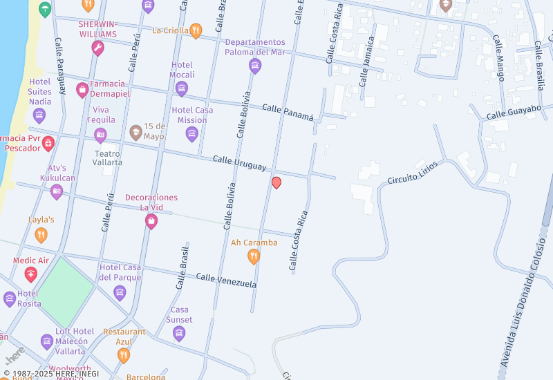 Casa de mis Sueños Mapa de ubicación