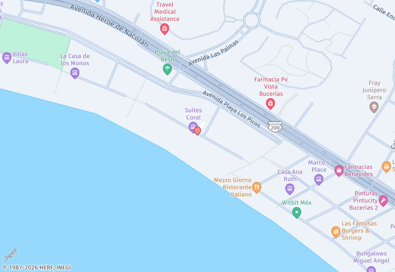 Casa del Mar 404 Location map