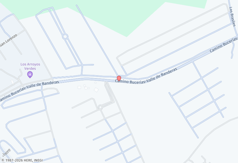Casa en fraccionamiento Hacienda Phoenix Location map