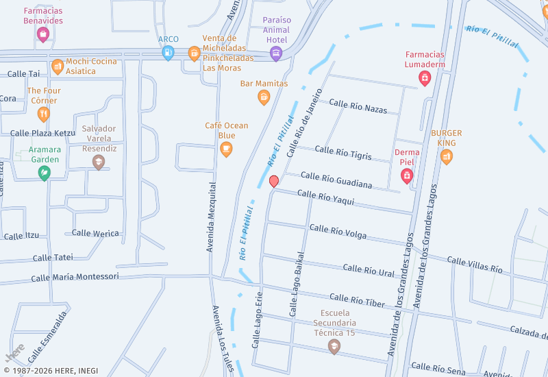 Centrika 502 Location map