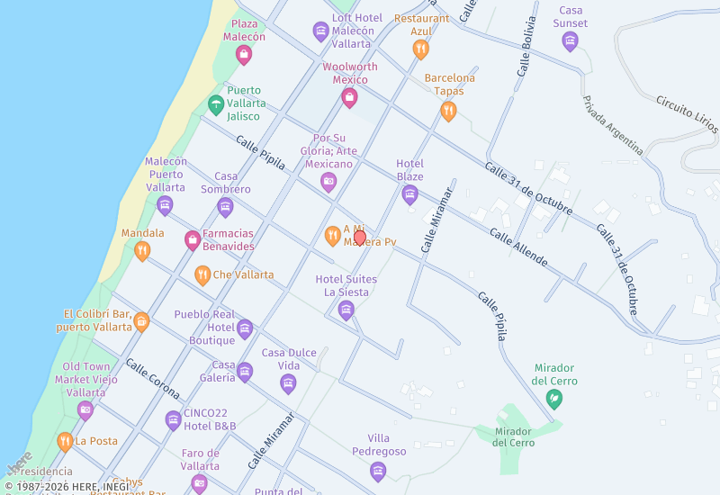 Cinco Flores PH Mapa de ubicación