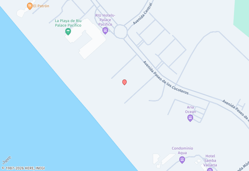 Condo Aria Ocean  665-667 Location map