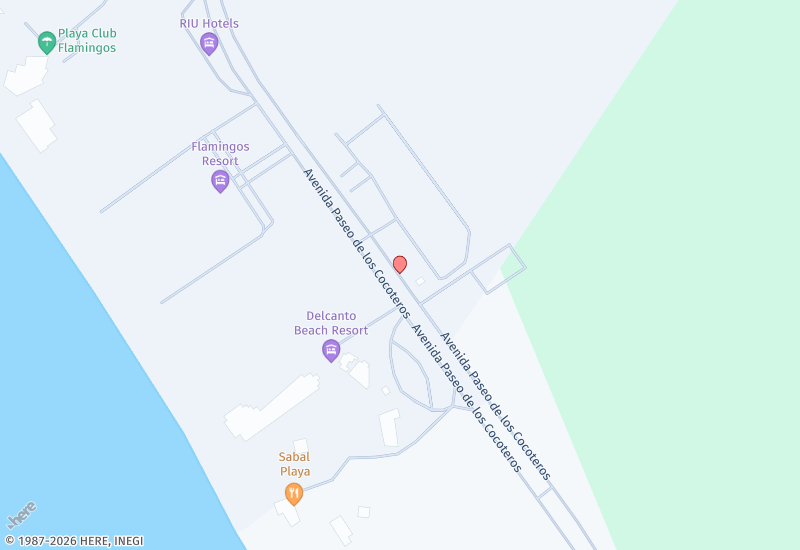 Condo Bahía del Sol F4 Mapa de ubicación