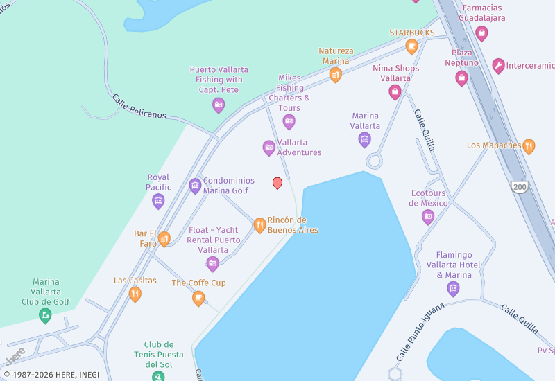 Condo Marina Golf 101 Mapa de ubicación